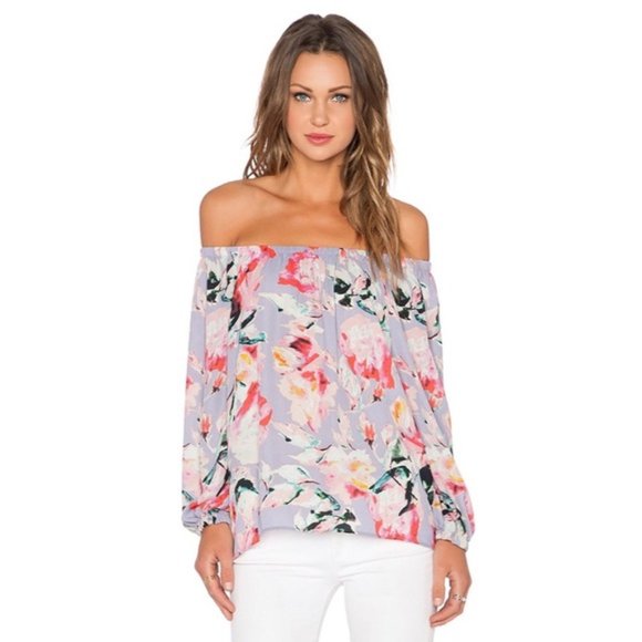 Eight Sixty Tops - Eight Sixty x Revolve Off Shoulder Top